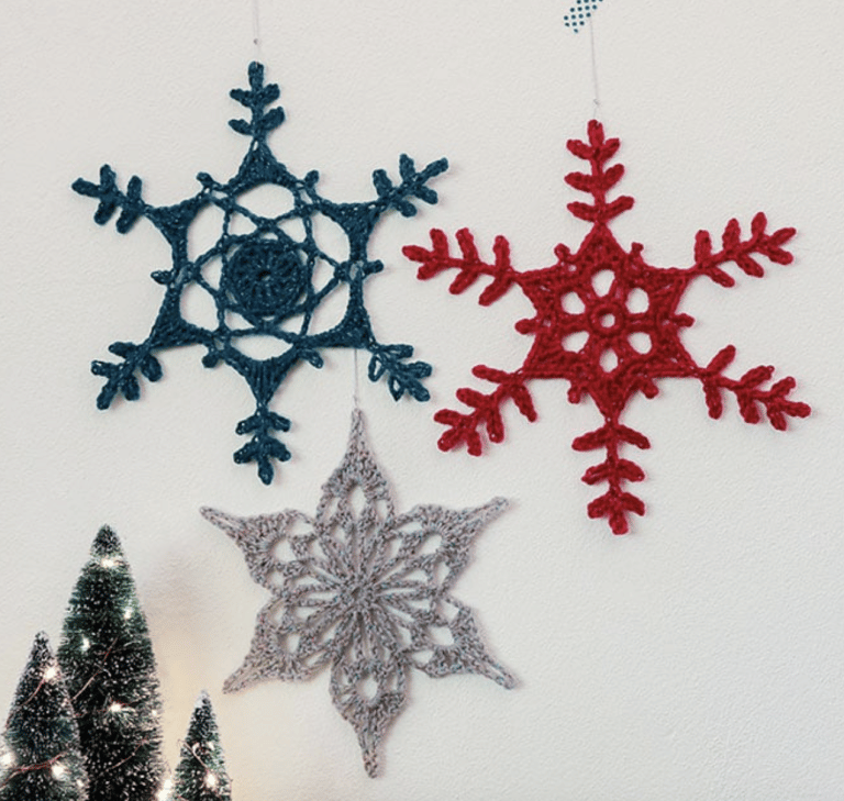 13 & Free Crochet Snowflake Patterns Easy Crochet Patterns