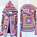 Granny Square Cardigan Crochet Pattern