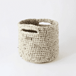 Adjustable Crochet Basket Pattern