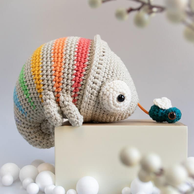 FREE Crochet Pattern - Chameleon Hat - Gone Fishin' - Pattern Paradise