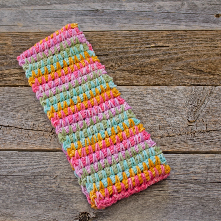 Tie Dye Easy Crochet Headband