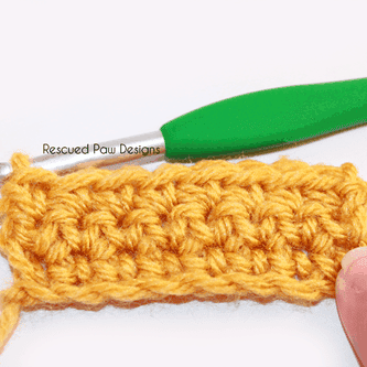 Single Crochet Stitch that can be used in a crochet scarf
