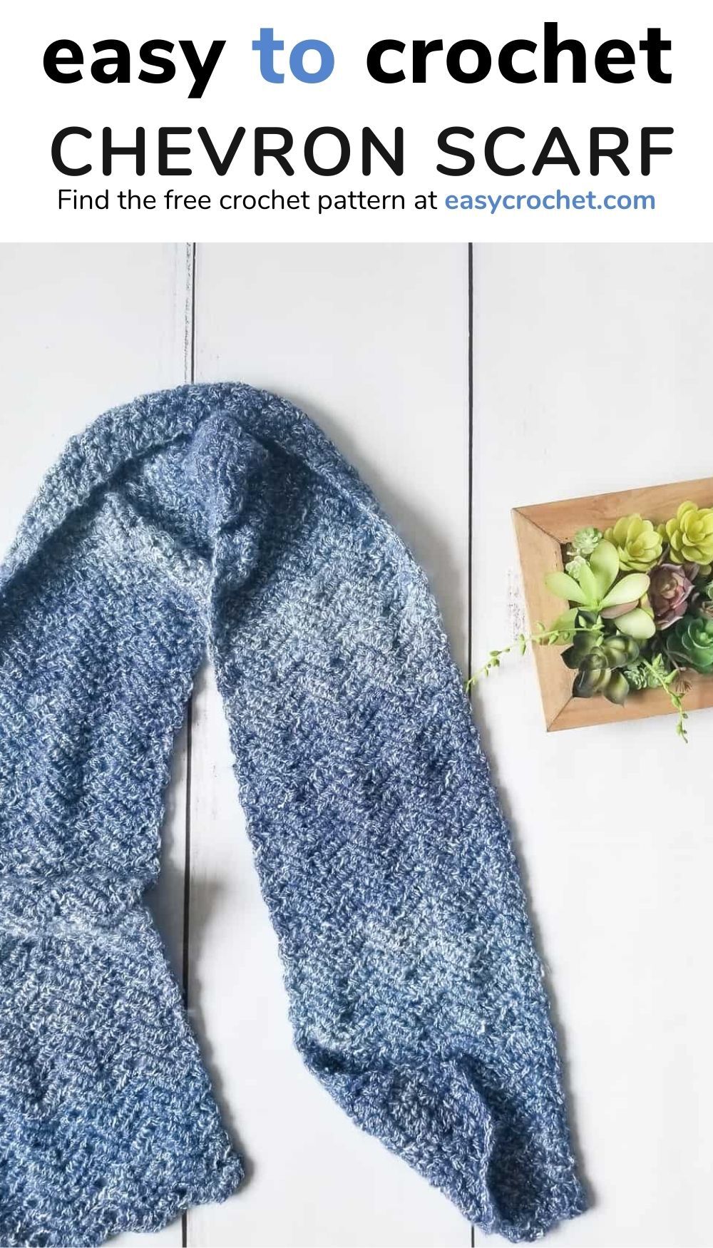 chevron scarf crochet pattern 