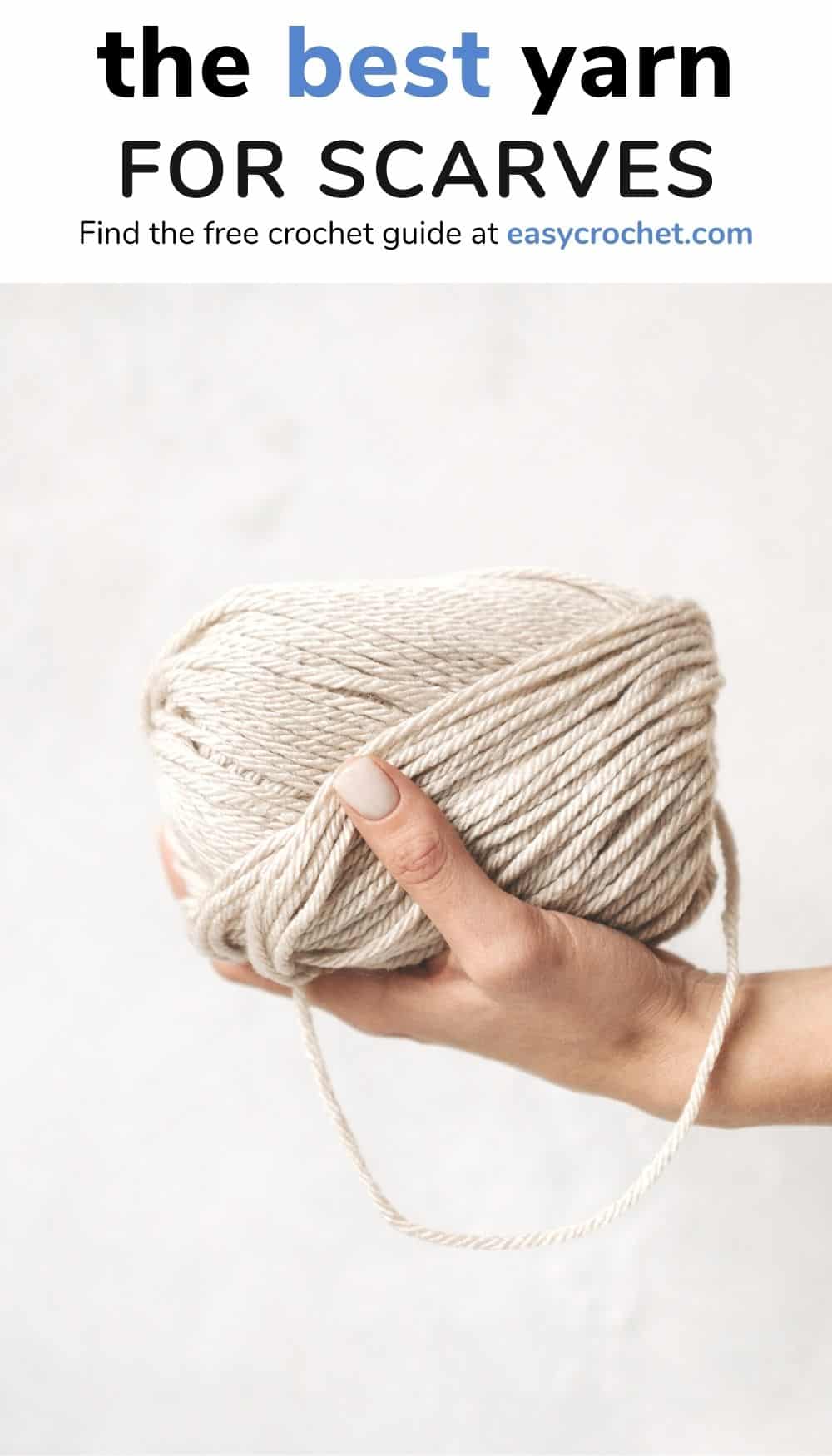 Best yarn for scarves in crocheting 