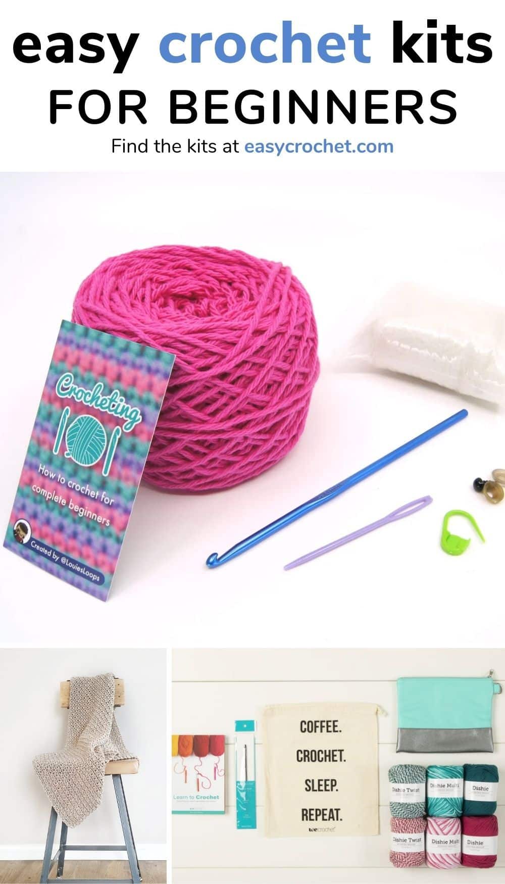crochet kits for beginner crocheters