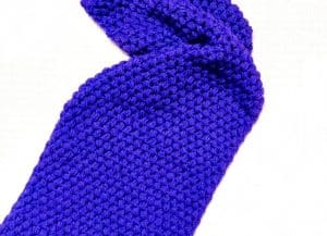 Easy Crochet Scarf with Puff Stitch