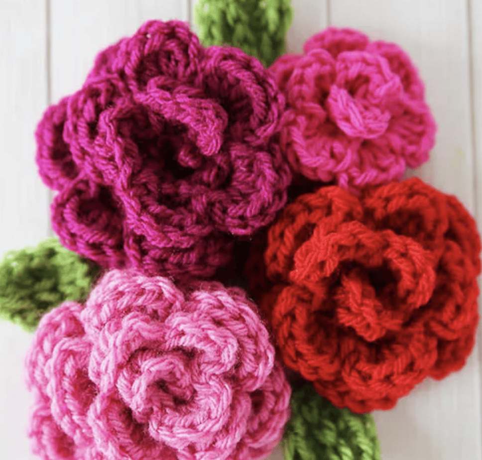 50 Beautiful Crochet Flowers - Free Patterns • Made From Yarn