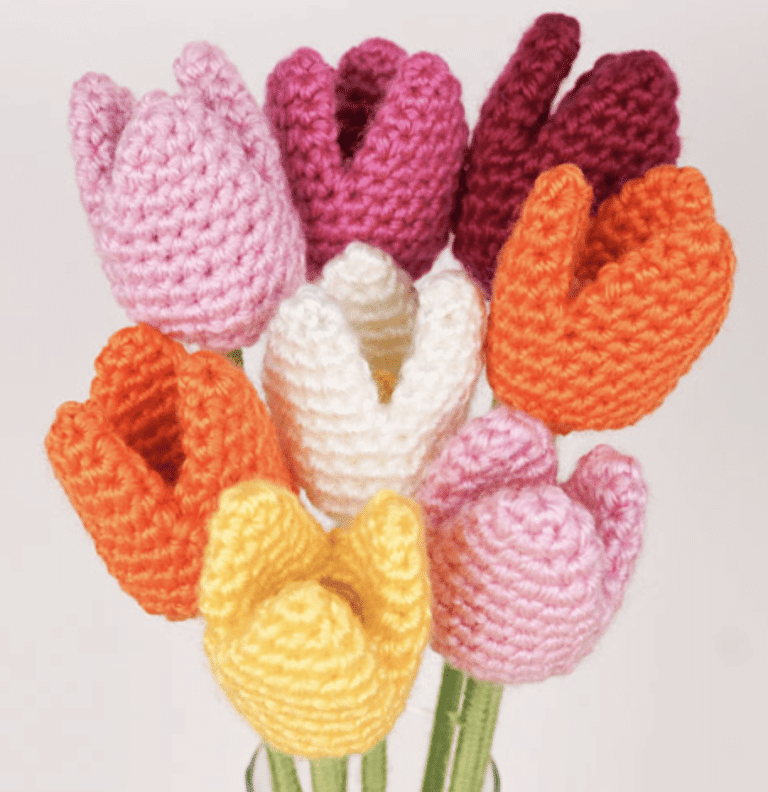 12 Free & Easy Crochet Flower Patterns & How to Use Them