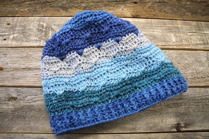 Blue Waves Hat