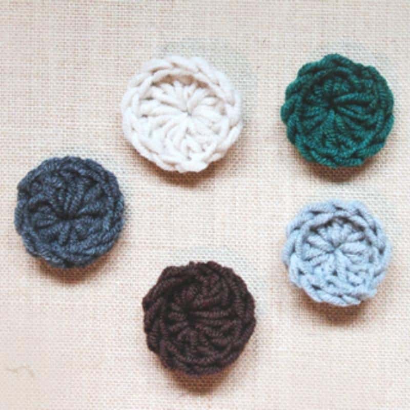 Modern Crochet Chunky Ring