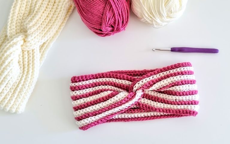 Simple Crochet Ear Warmer
