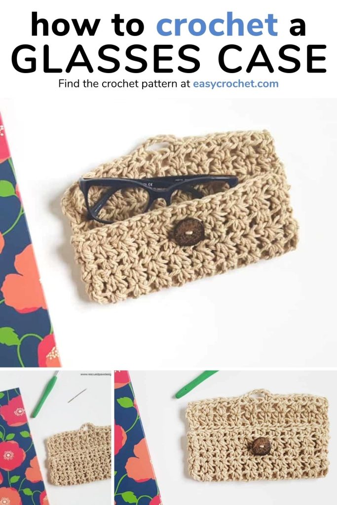 Woven Look Glasses Case Crochet pattern by Keep Calm and Crochet On UK, Knitting Patterns