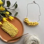 Crochet Ruffle Necklace