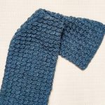 Easy Textured Crochet Scarf Pattern