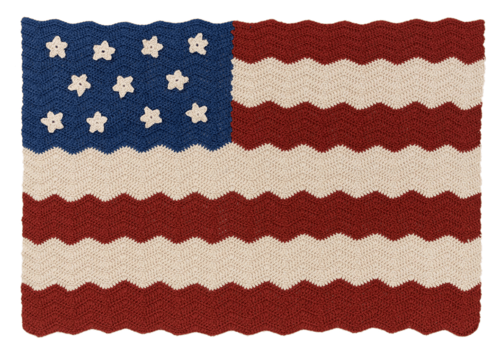 American Flag Crochet Patterns for Blankets - Easy Crochet Patterns