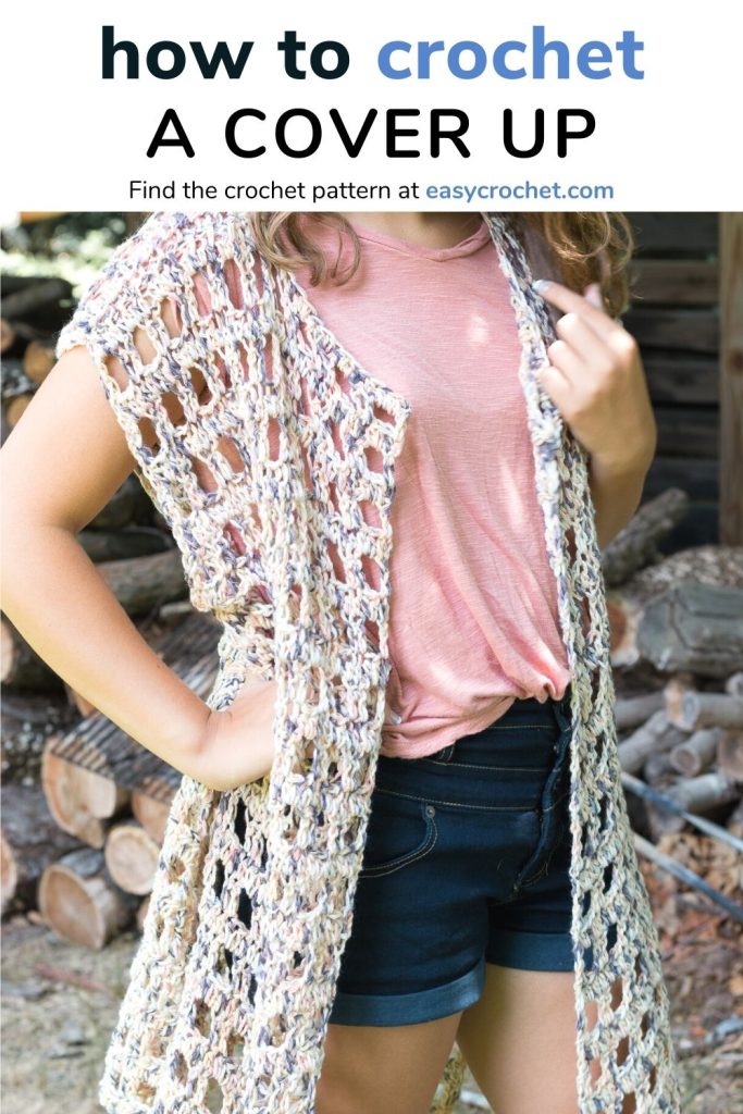 easy crochet cover-up pattern