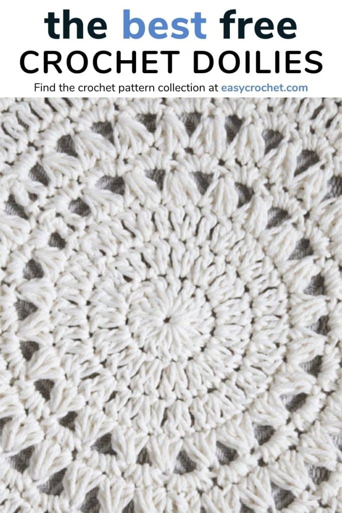 7 Free Crochet Doily Patterns You'll Love Making - Easy Crochet Patterns