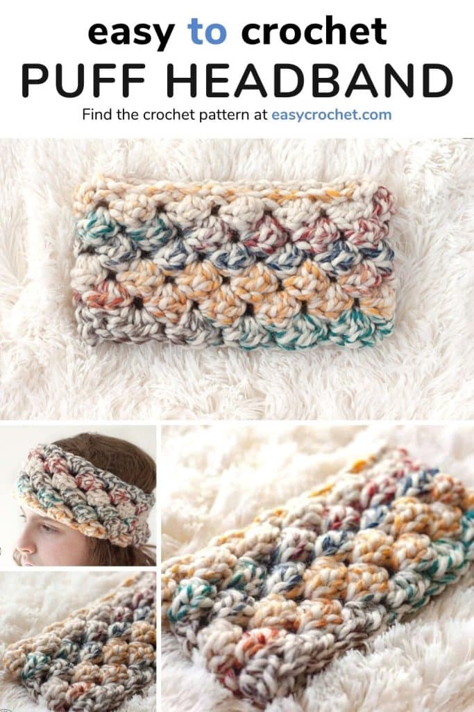 Fleece Lined Crocheted Headband Free Crochet Pattern - Sisters, What!