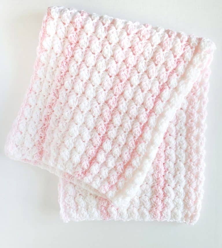 Easy Crochet Blanket Stitch: Crochet Baby Blanket Pattern