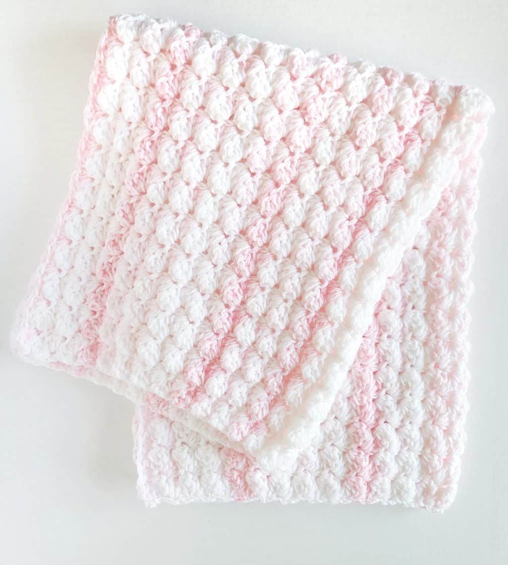 Easy Double Crochet Blanket Pattern - Free with Video - You Should Craft