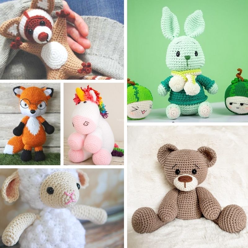 Crochet Stuffed Toy: Cute Animal Patterns: How to Get Started Making Crochet Animal [Book]