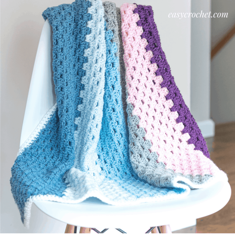 Cute, Free & Easy Crochet Baby Blanket Patterns - Easy Crochet Patterns