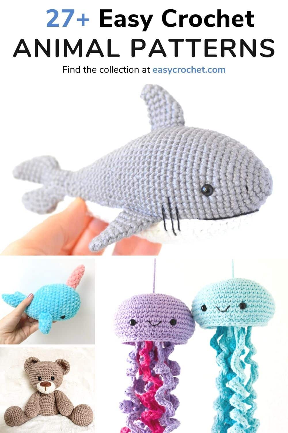 The Cutest Easy Crochet Animal Patterns (All Free!) 