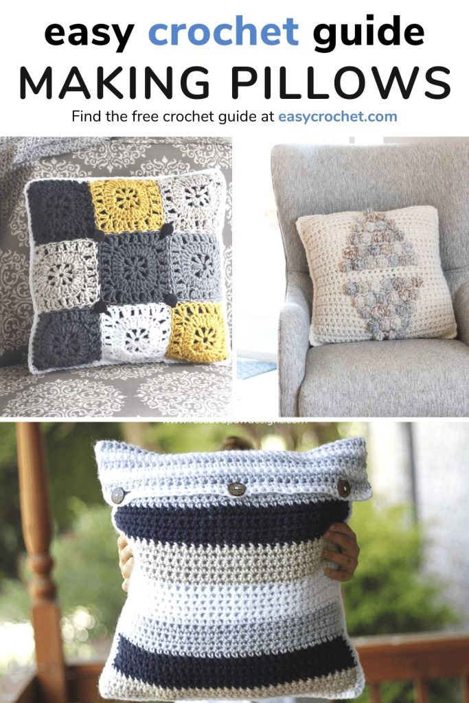 Crochet Pillow Covers That Fit and Function