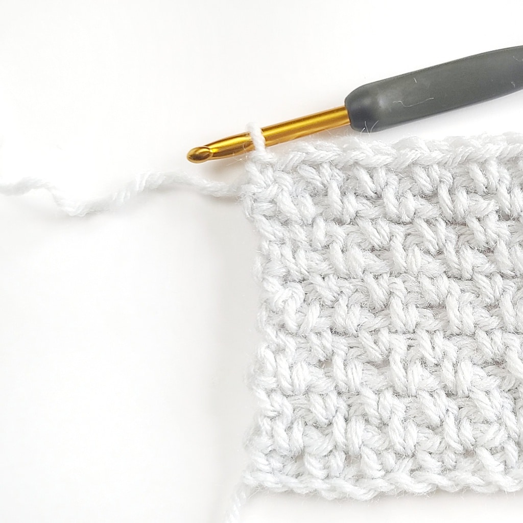 Crochet Woven Stitch Step-by-Step Instructions