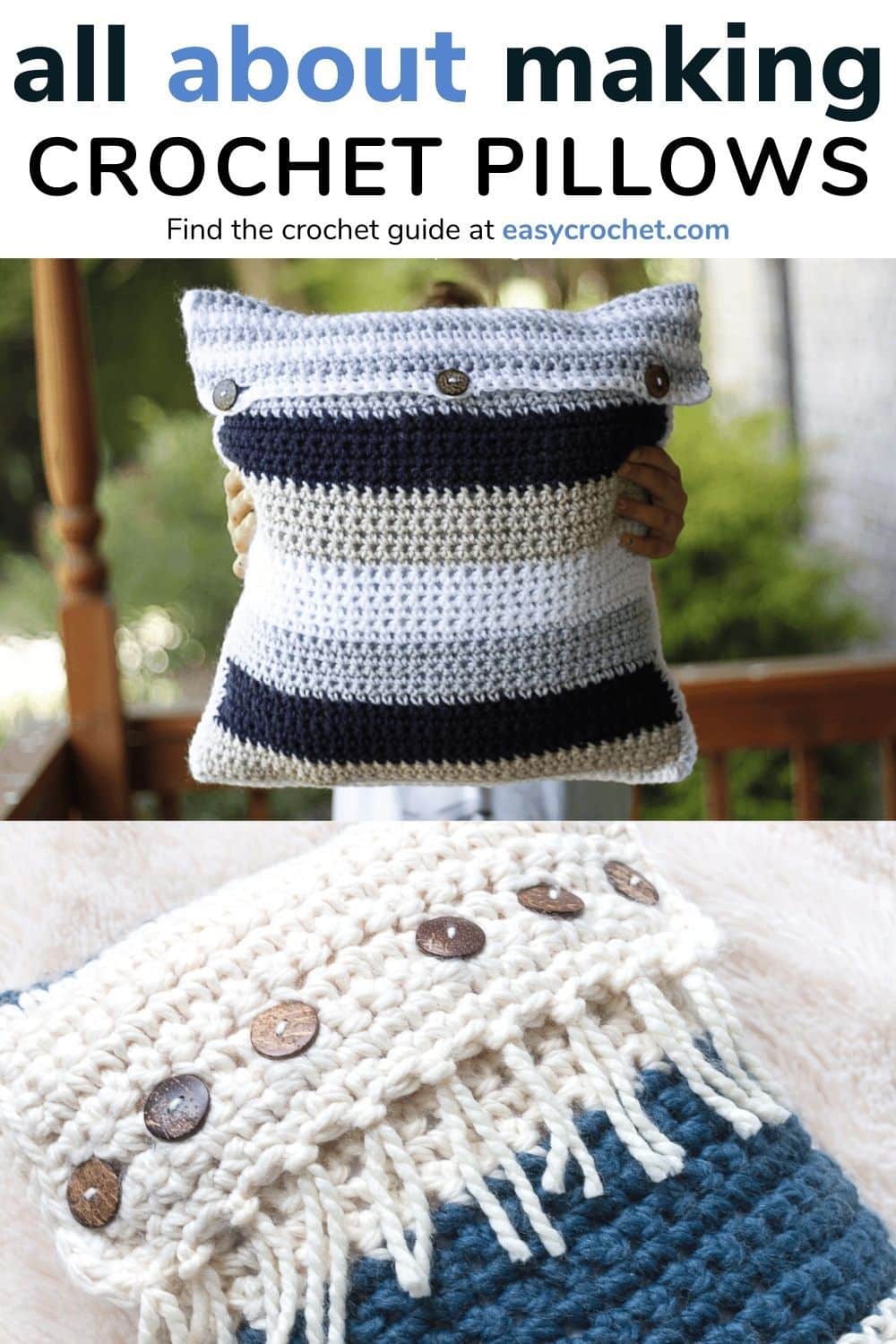 All About Making Crochet Pillow Covers Easy Crochet Patterns