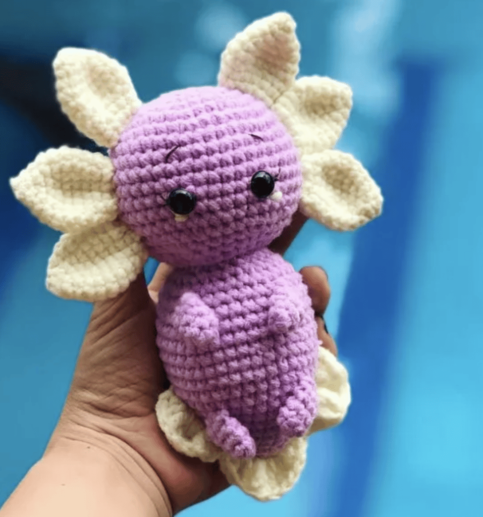 Amigurumi Axolotl Crochet Pattern • Oombawka Design Crochet
