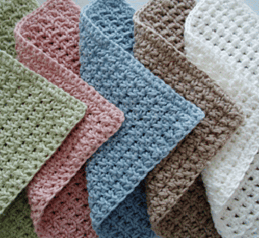 Easy Crochet Dishcloth / Washcloth : 9 Steps (with Pictures