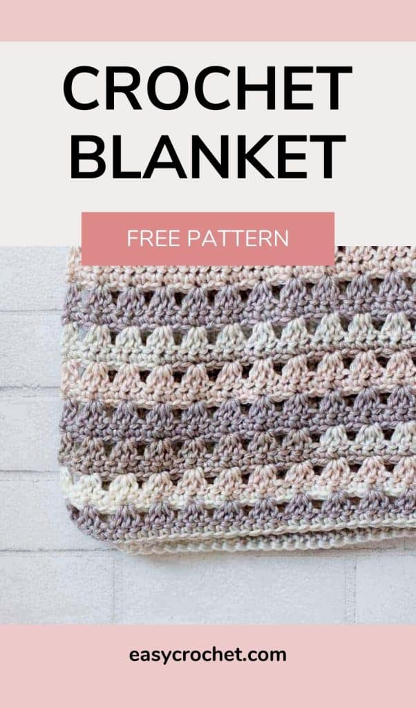 Easy Crochet Blanket Pattern 