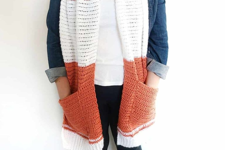 6 Cozy Crochet Pocket Shawl Patterns You’ll Love