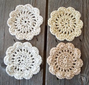 37 Of My Favorite Free Crochet Coaster Patterns - Easy Crochet Patterns