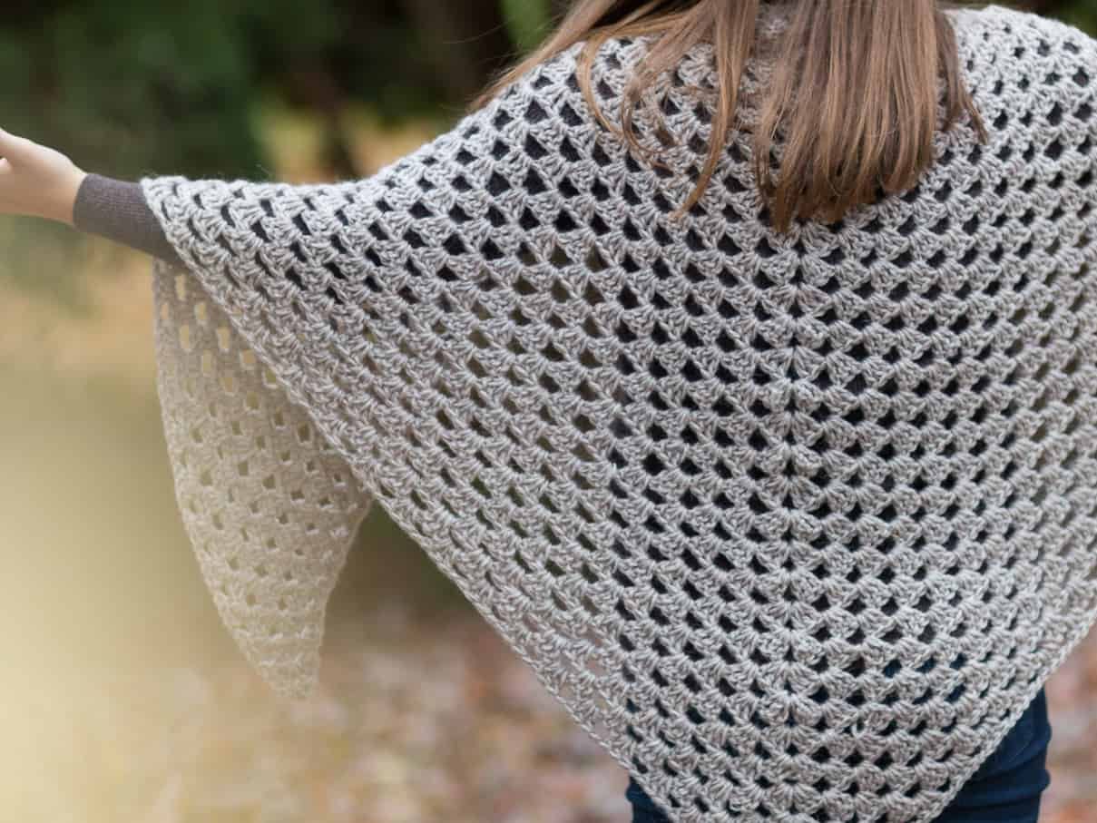 27 Easy Crochet Shawl Patterns (All Free Patterns!) - Easy Crochet Patterns