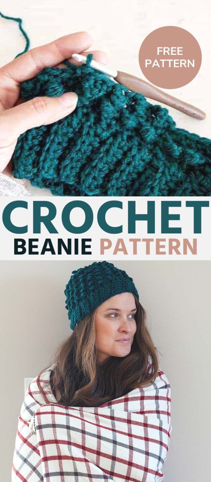 Free Crochet Beanie Pattern - Easy Crochet