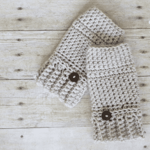 Crochet Fingerless Gloves Pattern