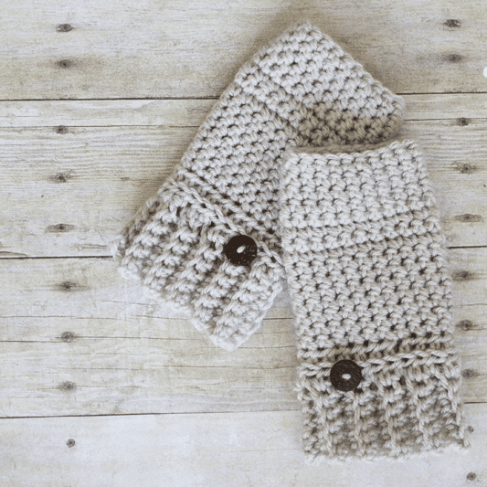 Easy Crochet Fingerless Gloves Pattern for Winter Warmth