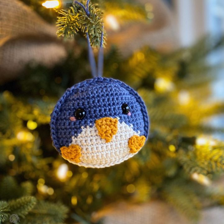 Image for Penguin Ornament Free Crochet Pattern