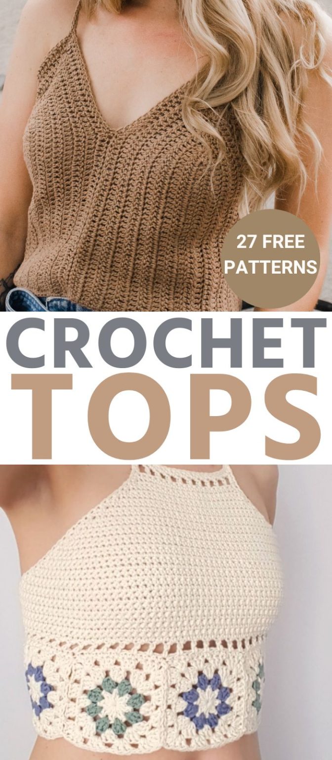 27 Best Crochet Top Patterns (All Free!) - EasyCrochet.com