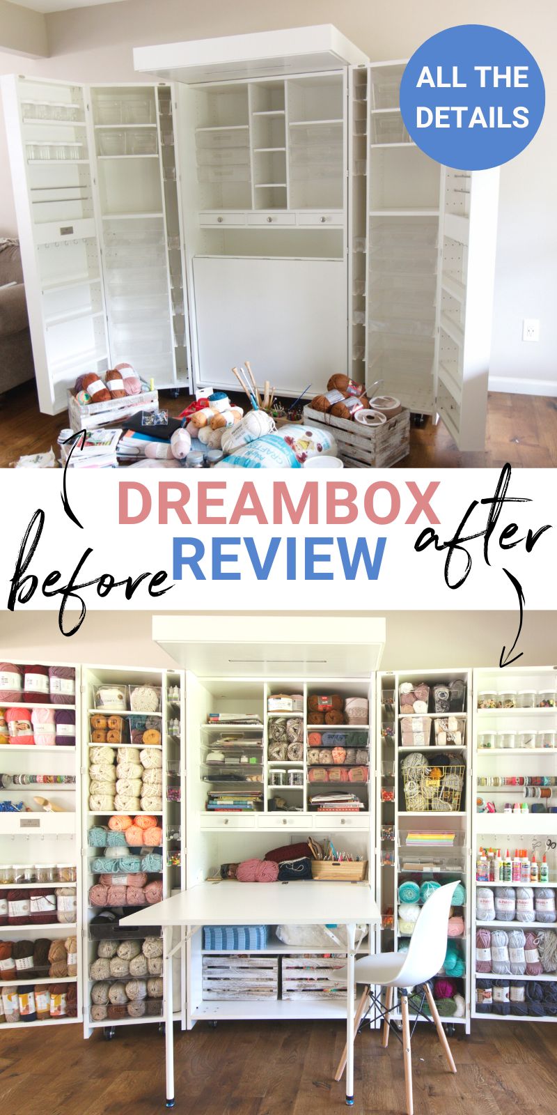 Dream Box 2 - The Best Craft Storage Cabinet Ever - MY 100 YEAR