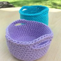 Image for Simple Crochet Mini Basket Pattern 