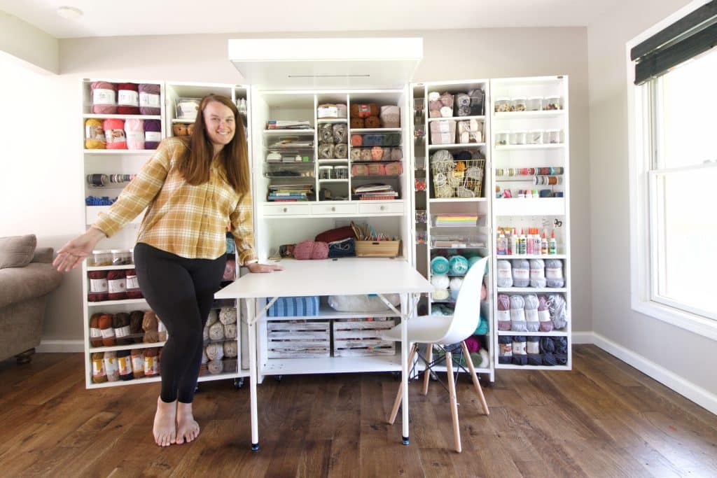 Maker-Friendly Crafter Cabinets : Craft Room 'DreamBox