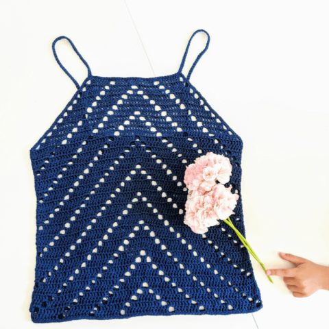 Image for Peaks Crochet Tank Top