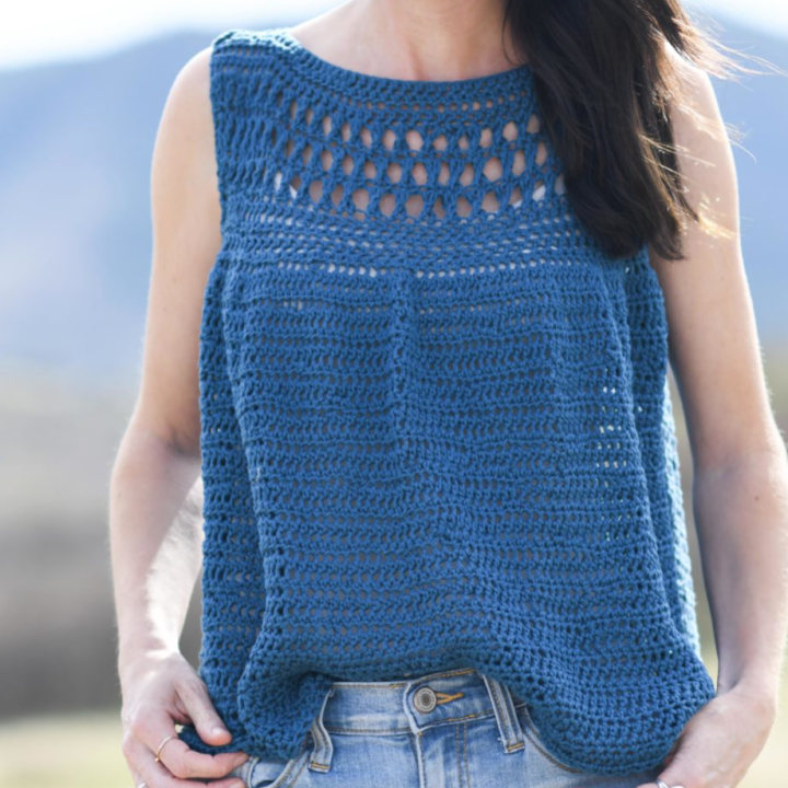 Image for Summer Vacation Easy Crocheted Top Pattern