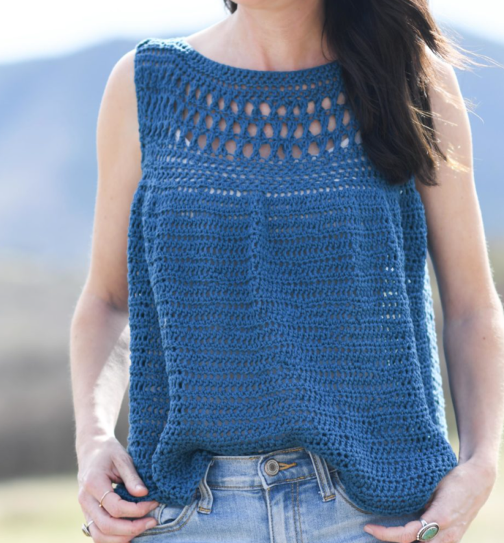 Summer Lace Crochet Tee - Free crochet pattern — Coffee & Crocheting