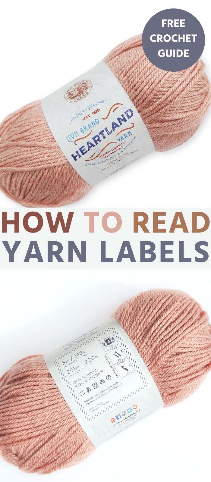 Label Your Handmade Knit & Crochet Finished Projects 