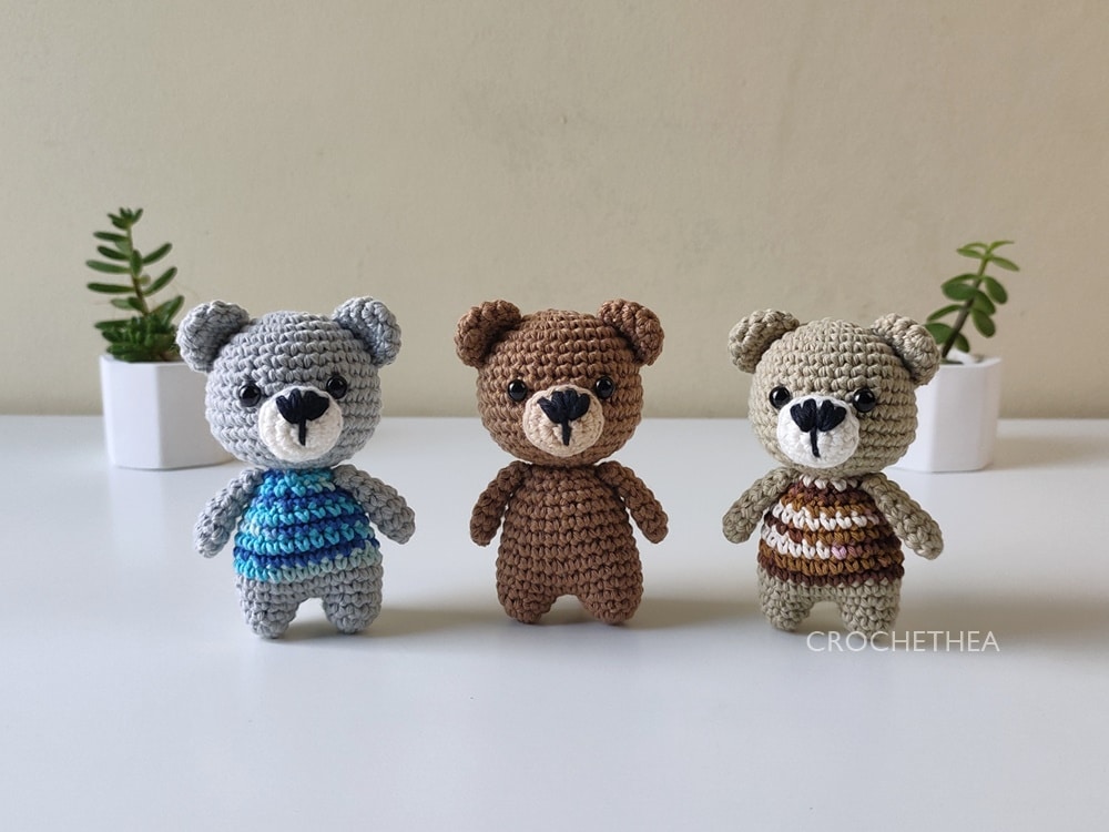 TALL Series PDF Crochet Amigurumi Patterns BUNDLE – Little Bear Crochets