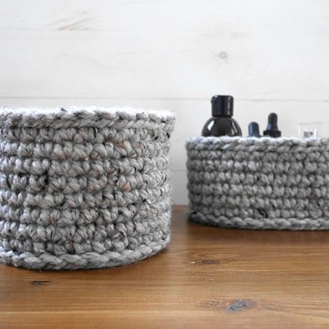 Image for Crochet Oval Baskets